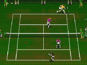 Wimbledon Championship Tennis (Europe) screen shot game playing